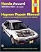 Search : Honda Accord, 1990-1993 (Haynes Manuals)