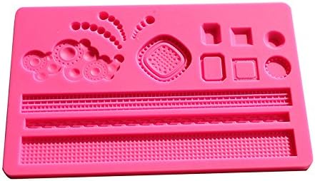 Elegance4beauty(TM) Fine Sugarcraft Embossing Modelling Bake Mold