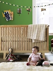 DwellStudio Organic Crib Set, Poppy