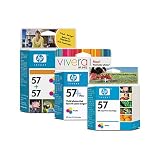 HP CB278AN#140 57 Plus Tri-Color Inkjet Print Cartridge with Vivera Inks