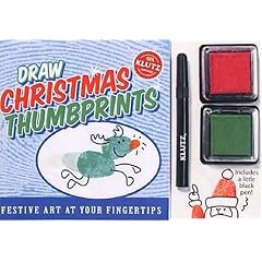 Draw Christmas Thumb Prints: Festive Art at Your Fingertips (Klutz)