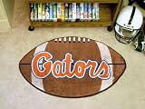 University of Florida Gators Script Football Shaped Mat