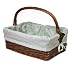 Baby : Cherry Tote Basket with Sage Liner