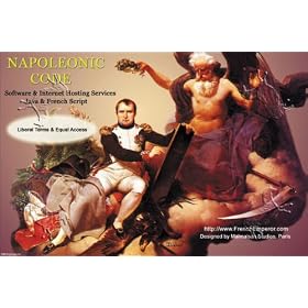 Canvas Print, Napoleonic Code: Software & Internet Hosting Services - 18 x 12