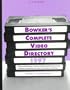 Bowker's Complete Video Directory 1997 (3 Vol Set)