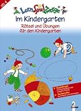 LernSpielZwerge &Uuml;bungshefte: Im Kindergarten - R&auml;tsel und &Uuml;bungen - Birgitt Carstens