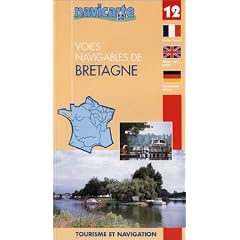 Carte marine : Canaux bretons et rivi�res