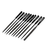 uxcell　やすり　ヤスリ　ファイル　金属　ゴム　ダイヤモンド　4mm x 160mm　10個入り