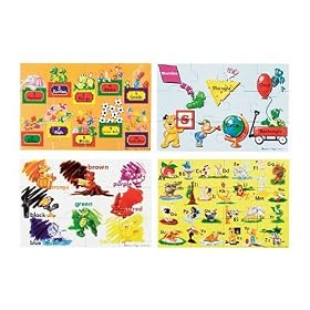Melissa and Doug Beginning Skills 48 pc Floor by Melissa & Doug