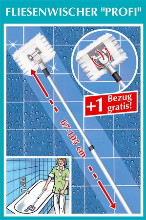 Bad und Fliesenwischer Profi