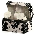 Winter in Venice -  White Silk Chest - Pamper Gift Set