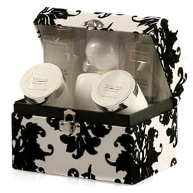 Winter in Venice -  White Silk Chest - Pamper Gift Set