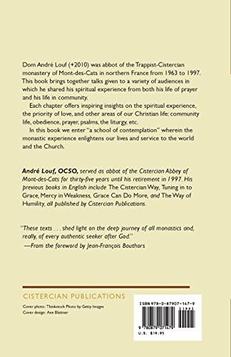 In the School of Contemplation (Monastic Wisdom Series Book 48)