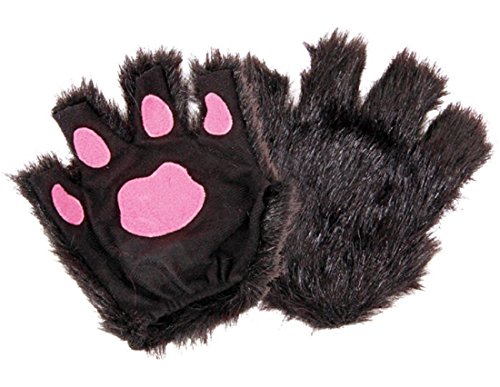 elope Black Fingerless Paws