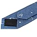Mantieqingway Men's Cotton Printed Slim Sharp Necktie