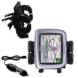 Magellan Roadmate 2200T Auto Vent Holder with Car Charger - Uses Gomadic TipExchange