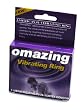 Omazing Vibrating Ring Plus One Latex Condom Male Ring Erection Aid