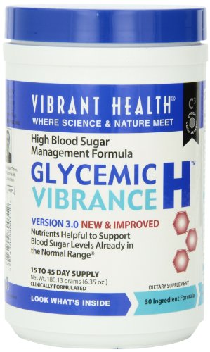 Vibrant Health Glycemic Vibrance H Powder 219 40-Grams 7 74 ozsB00014M2WO 