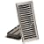 Imperial Manufacturing RG0236 4 inch x 10 inch Chorme Floor Register