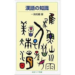 漢語の知識 (岩波ジュニア新書 25)