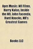 APM Music: NFL Films, Harry Kalas, Inside the NFL, John Facenda, Hard Knocks, NFL's Greatest Games-