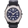 Timex 41591 Men's Expedition Round Anodized Aluminum Case Analog Trail Watch with Black Nylon Velcro FastWrap Closure Strap