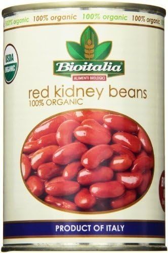 Bioitalia Red Kidney Beans 14 OZ (Pack of 24)