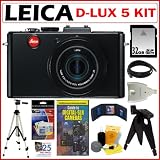 Leica D-Lux 5 Digital Camera with f/2-3.3 DC Vario-Summicron 24-90mm Lens + 32GB Accessory Kit