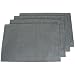 Pewter Gray Set of 4 Placemats