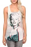 Marilyn Monroe 3D Girls Tank Top