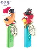 Carlton Cards Heirloom Dog & Cat Pez Dispenser Christmas Ornament