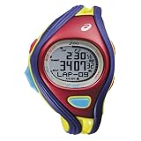 [アシックス　ランニングウォッチ]ASICS RUNNING WATCH AR03レギュラー For Challenge Racer ﾌﾞﾙｰ/ｲｴﾛｰ CQAR0305 ユニセックス