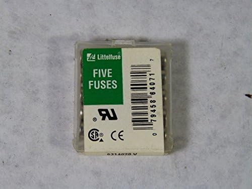 Littel Fuse 0314020.v Ceramic Fuse 20amp Box of 5