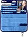 Magnetic Kitchen Fridge Organizer | For Receipts, Menus, Notes, Keys and More | Strong Magnets - Blue