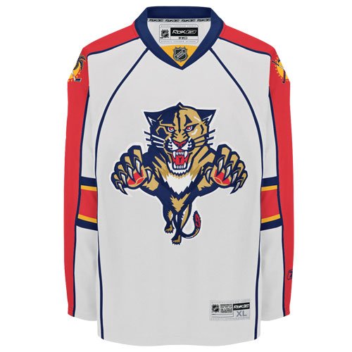 Florida Panthers Reebok Premier Away NHL Hockey Jersey