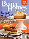 Better Homes & Gardens, November 2008 Issue
