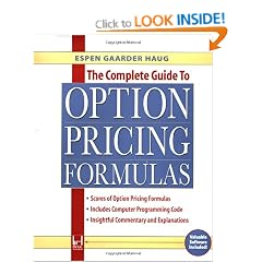 Complete Guide to Options Pricing Formulas