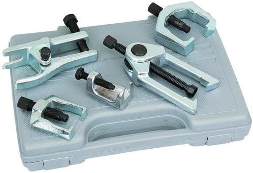 5 PC FRONT END BALL JOINT SERVICE TIE ROD TOOL KIT SET PITMAN ARM PULLER REMOVER