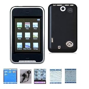 Pyrus Electronics 8GB MP3 Multi Media Player with Touch Screen and Digital Camera