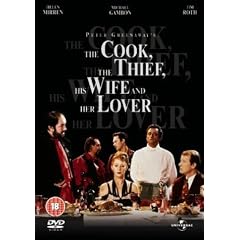The Cook Thief, His Wife And Her Lover [DVD] [1989]