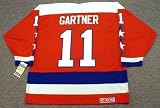 MIKE GARTNER Washington Capitals 1985 CCM Vintage Throwback Away NHL Hockey Jersey, LARGE