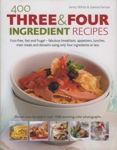 City Travel Guides Discounted  Books : 400 Three and Four Ingredient Recipes