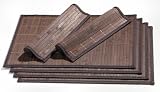 Produkt-Bild: Ritzenhoff & Breker 357998 Platzmatten-Set Bamboo 6 teilig, dunkelbraun
