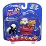Littlest Pet Shop Pet Pairs Figures Skunk with Kitty