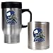 New York Giants NFL Travel Mug & Stainless Can Holder Set - Helmet logo