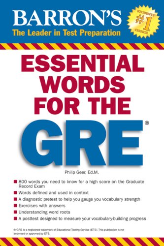 Essential Words for the GRE (Barron's Essential Words)