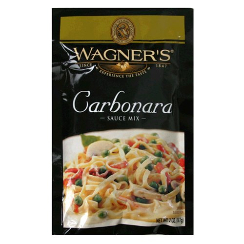 Wagner Sauce Mix, Carbonara, 2-Ounce Packages (Pack of 12) by Wagner