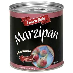 Love 'N Bake Marzipan, All Natural, 11-Ounce Can (Pack of 3)