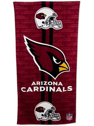 Arizona Cardinals Fiber Reactive Beach Towel