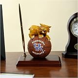 Kentucky Wildcats Team Spirit Mascot basketball Clock and Pen Desk Set